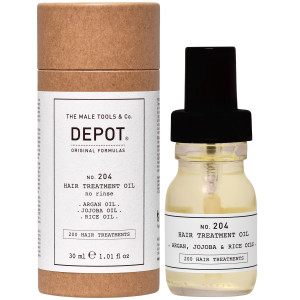 Depot NO. 204 Hair Treatment Oil – odżywczy olejek do pielęgnacji włosów dla mężczyzn, 30ml