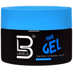 L3VEL3 Hair Gel Super Strong - żel do stylizacji włosów bardzo mocny, 250ml