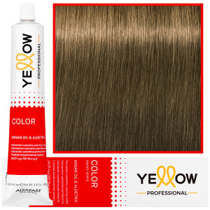 Alfaparf Yellow - trwała farba do włosów z aloesem i kiełkami pszenicy, 100ml 8,32 | Jasny Złoty Fioletowy Blond