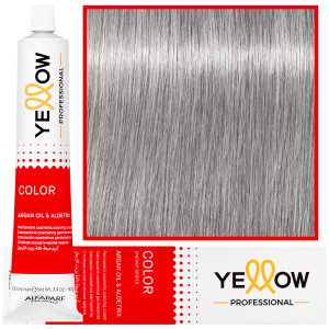 Alfaparf Yellow - trwała farba do włosów z aloesem i kiełkami pszenicy, 100ml 11,11 | Super High Lift Intensywny Popielaty Blond
