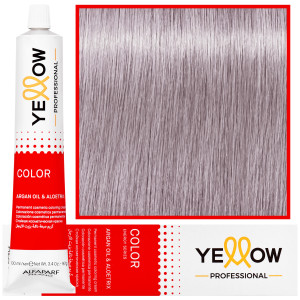 Alfaparf Yellow - trwała farba do włosów z aloesem i kiełkami pszenicy, 100ml 11,20 | Super High Lift Fioletowy Blond