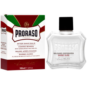 Proraso Coarse Aftershave Balm - balsam po goleniu do twardego zarostu z masłem shea, 100ml