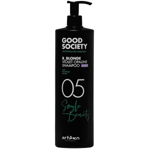 Artego Good Society B_Blonde Violet Shampoo - szampon do włosów blond, 1000ml