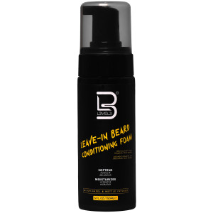 L3VEL3 Leave In Beard Conditioning Foam - nawilżająca pianka do brody bez spłukiwania, 150ml
