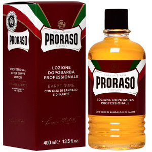 Proraso Coarse Aftershave  - płyn po goleniu drzewo sandałowe, 400ml