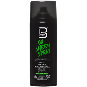 LEVEL3 Oil Sheen - lekki spray nabłyszczający do stylizacji włosów, 383g