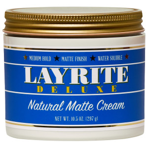 Layrite Natural Matte Cream - matowa pomada do włosów, 297g