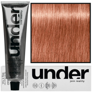 Montibello Under – profesjonalna farba do włosów, 60ml 7.43 / 7CG | Średni Blond Miedziano-Złoty