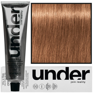 Montibello Under – profesjonalna farba do włosów, 60ml 7.34 / 7GC | Średni Blond Złoto-Miedziany