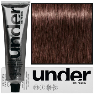 Montibello Under – profesjonalna farba do włosów, 60ml 4.62 / 4BP | Średni Brąz Brązowo-Perłowy