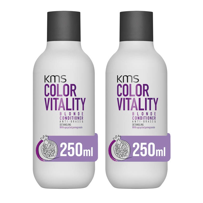KMS DOUBLE Color Vitality Blonde Conditioner 250ml