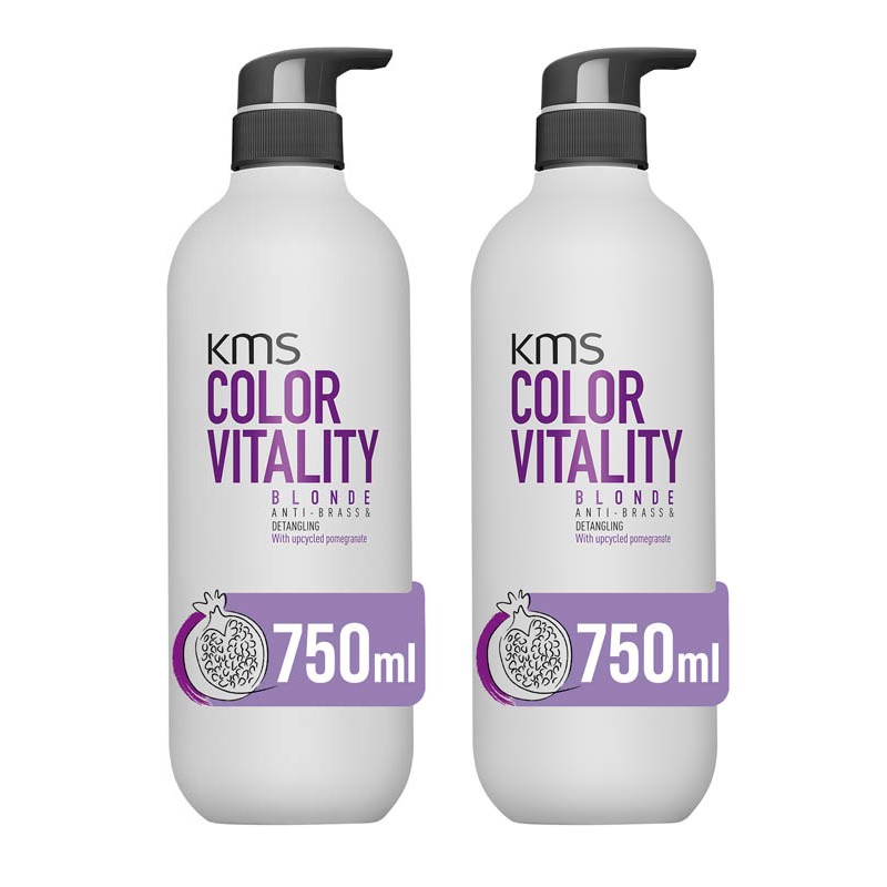 KMS DOUBLE Color Vitality Blonde Conditioner 750ml