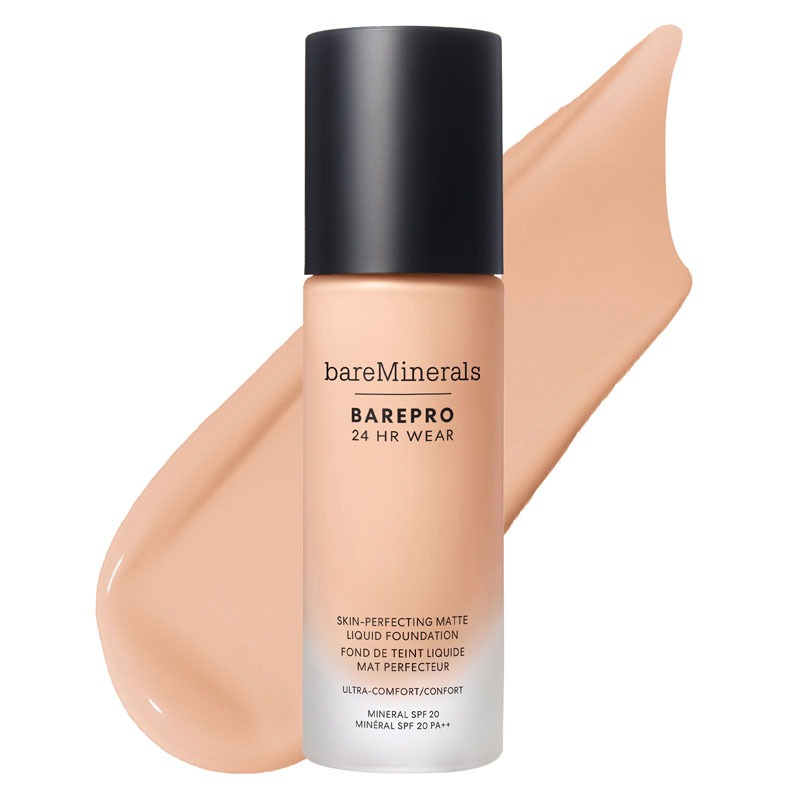 bareMInerals BAREPRO 24hr Matte Comfort Liquid Foundation SPF20 30ml-Fair 15 Cool