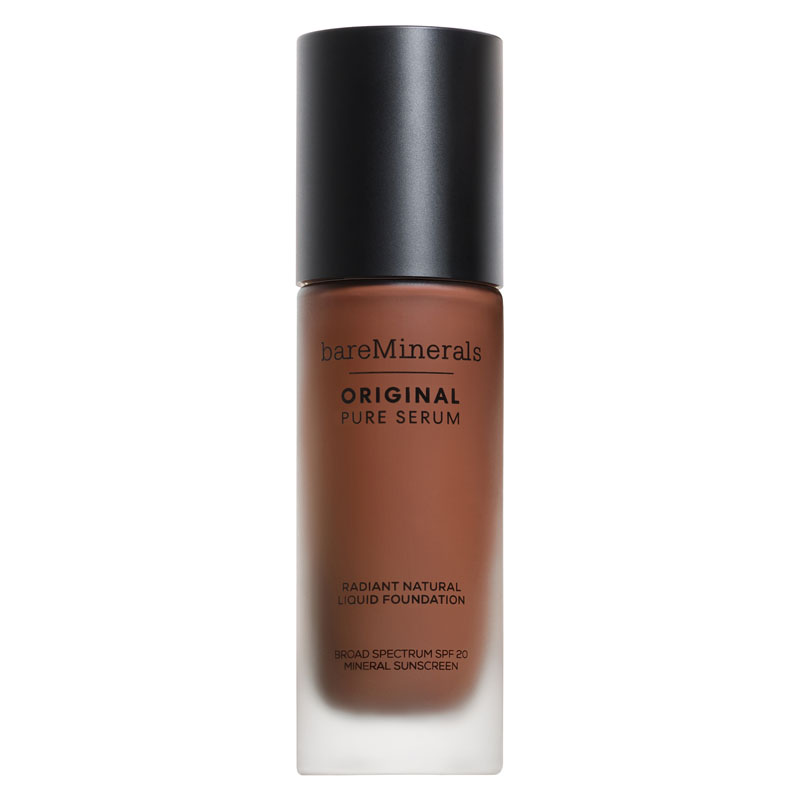 bareMinerals Original Pure Serum Radiant Natural Liquid Foundation Mineral SPF20-DEEP COOL 6 30ml