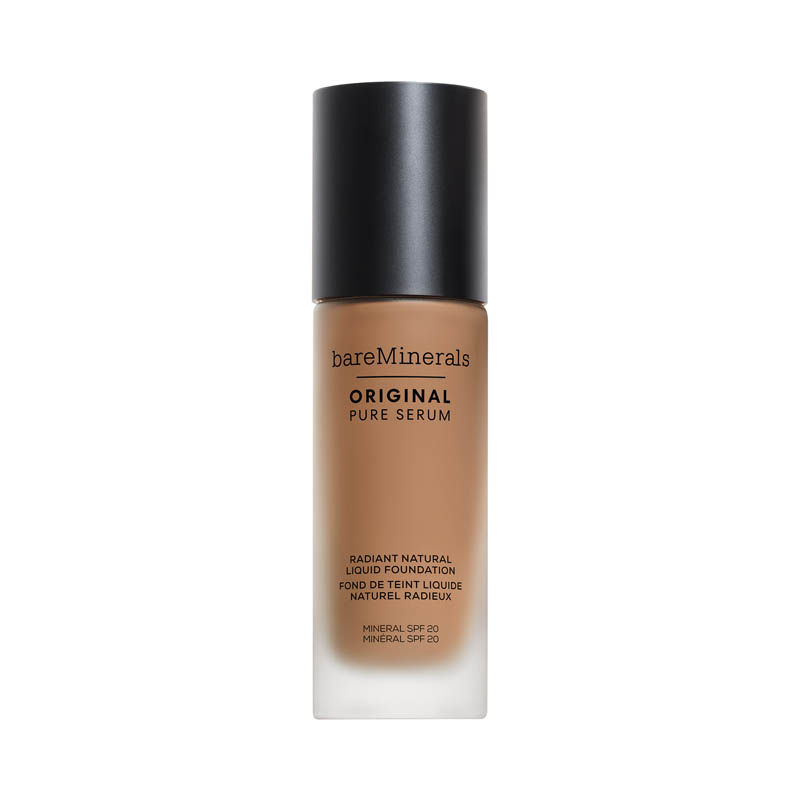 bareMinerals Original Pure Serum Liquid Foundation 30ml-Medium Deep Neutral 4