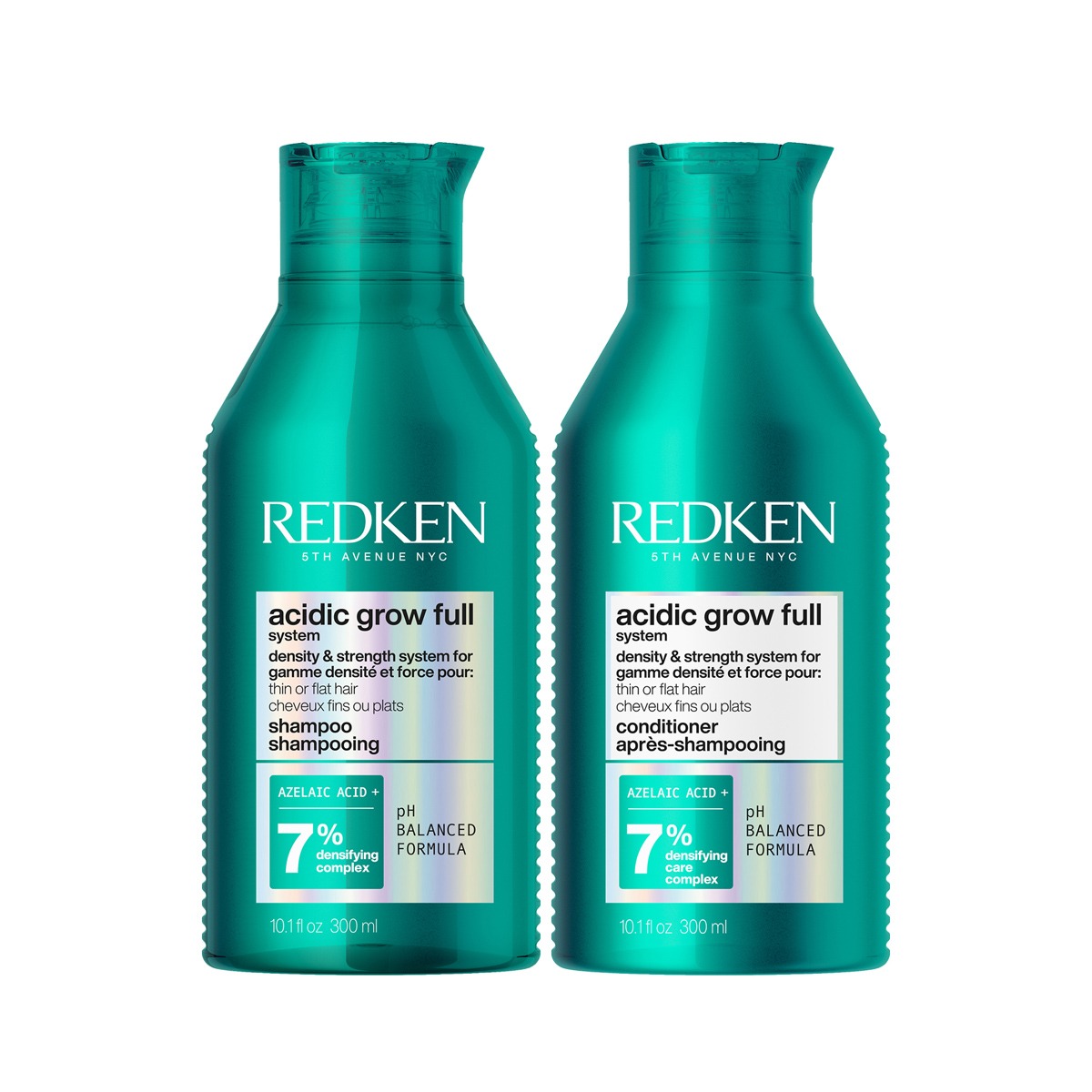 Redken DUO Acidic Grow Full System Densifying Shampoo 300ml & Conditioner 300ml