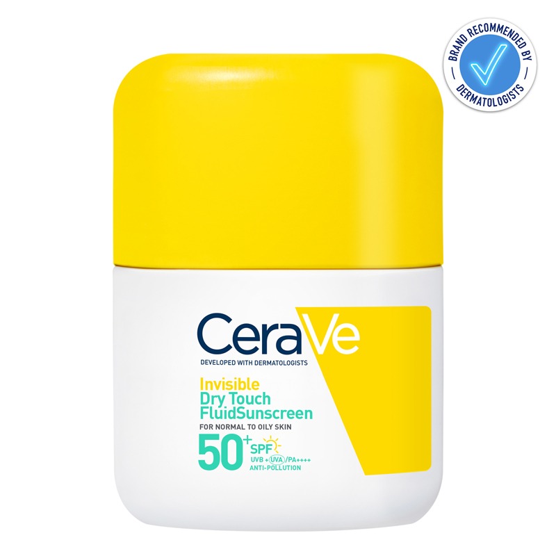CeraVe Invisible Dry Touch Fluid Sunscreen SPF 50+ 50ml
