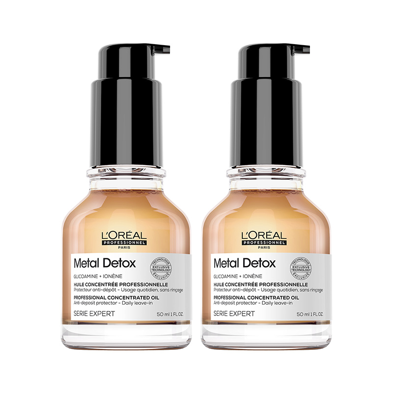 L'oréal Professionnel Metal Detox Anti-Deposit Protector Concentrated Oil 50ml Double