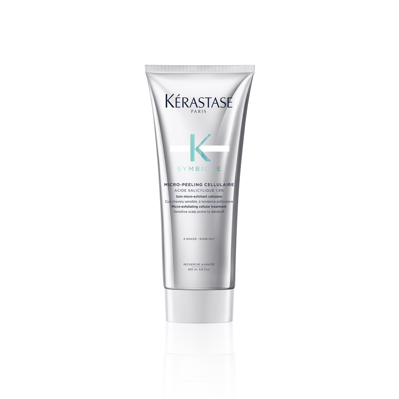 Kérastase Symbiose Micro-Exfoliating Cellular Treatment, for Sensitive Scalp Prone to Dandruff 200ml