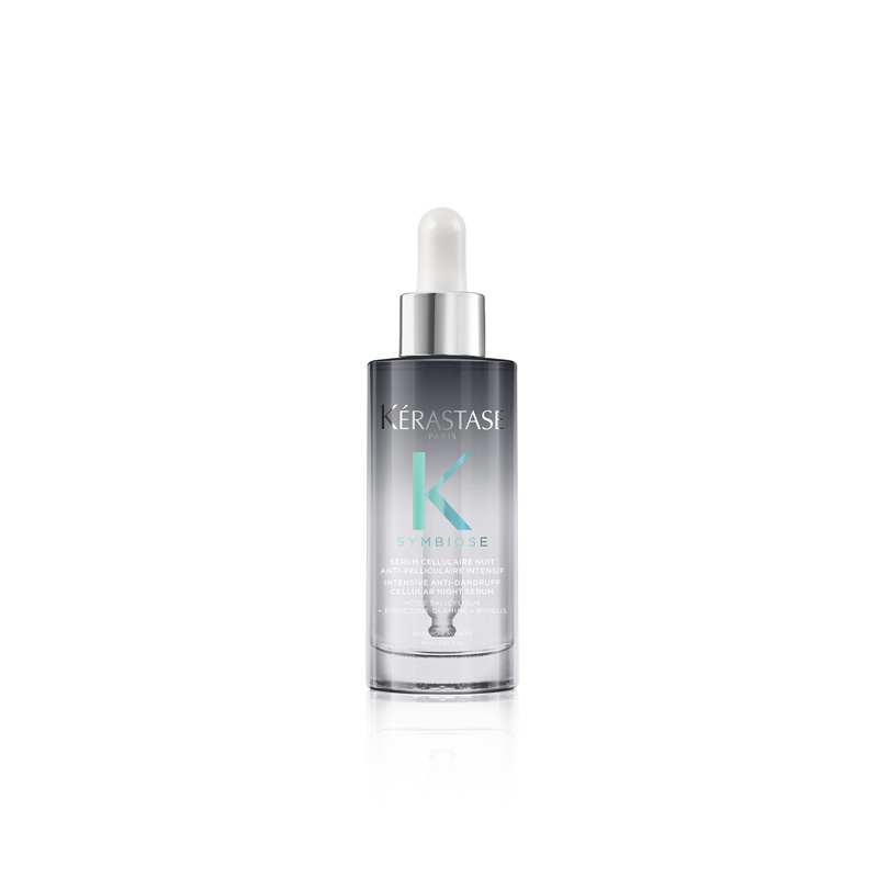 Kérastase Symbiose Intensive Anti-Dandruff Cellular Night Serum, for Sensitive Scalp Prone to Dandruff 90ml