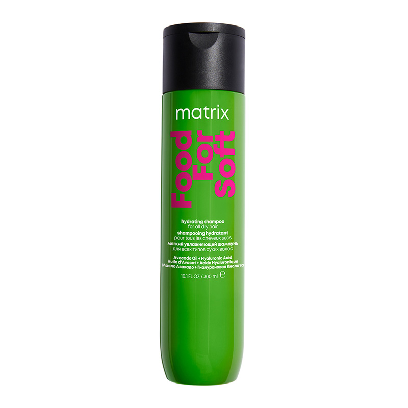 Matrix Food For Soft Hydrating Shampoo with Avocado Oil and Hyaluronic Acid, for dry hair 300ml