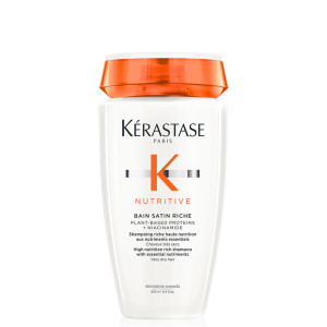 Kérastase Nutritive Bain Satin Riche High Nutrition Rich Shampoo With Niacinamide For Very Dry Hair 250ml