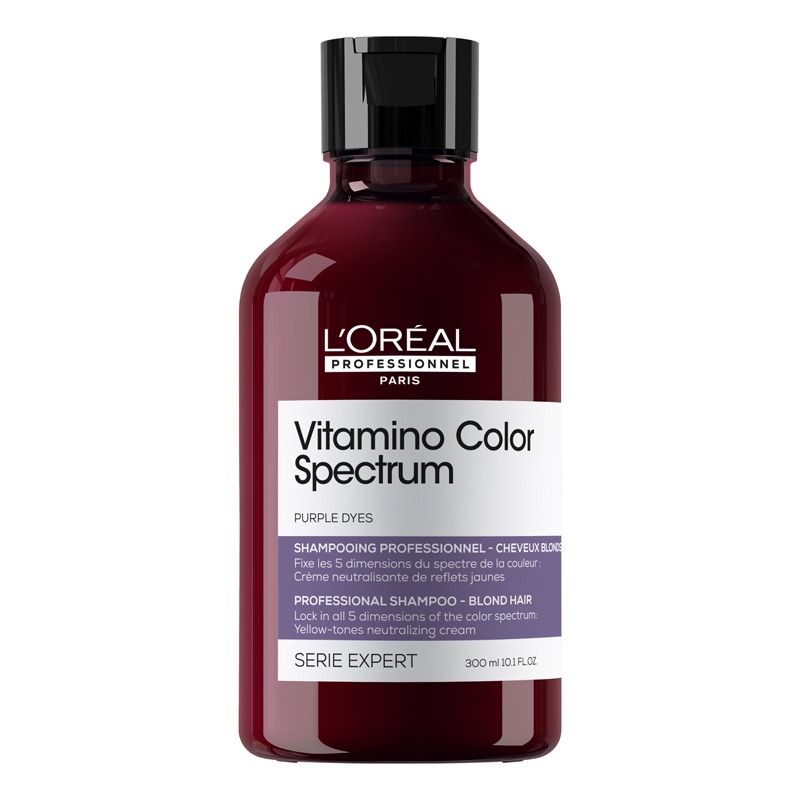 L'Oréal Professionnel Vitamino Color Spectrum Purple Tinted Shampoo for blonde coloured hair 300ml