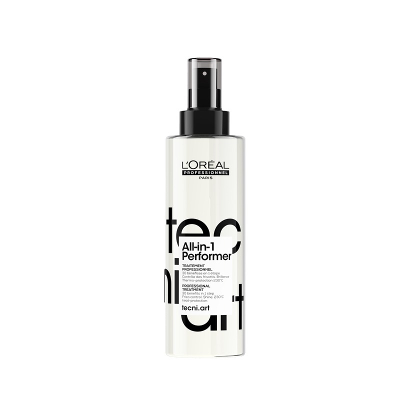 L'Oreal Professionnel Tecni.ART All in 1 Performer multi-benefit spray 30 benefits, heat protection, detangling,190ml