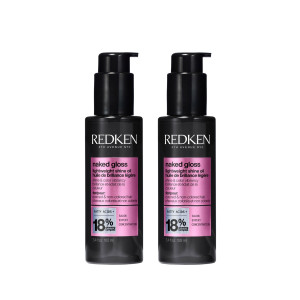 Redken DOUBLE Acidic Color Gloss Naked Gloss, Lightweight Hair Oil, add Shine and Moisture for Dull Hair 100ml