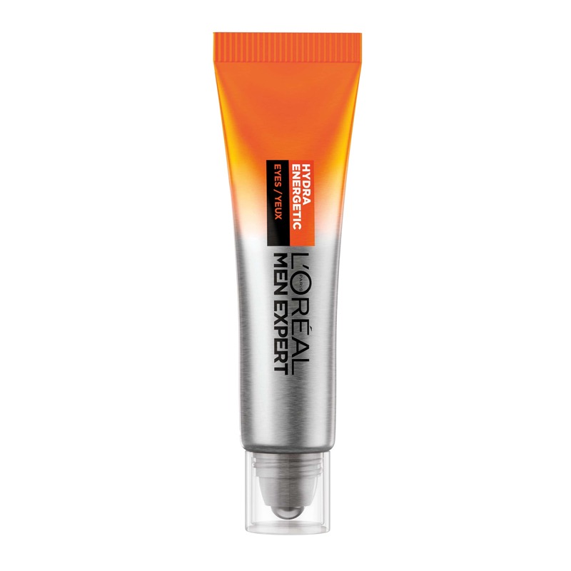 L'Oreal Paris Men Expert Hydra Energetic Eye Cream With Vitamin C & Caffeine, Instant Wake-Up Effect, Cools & Refreshes Dull Eye Bags And Dark Circles, 15Ml
