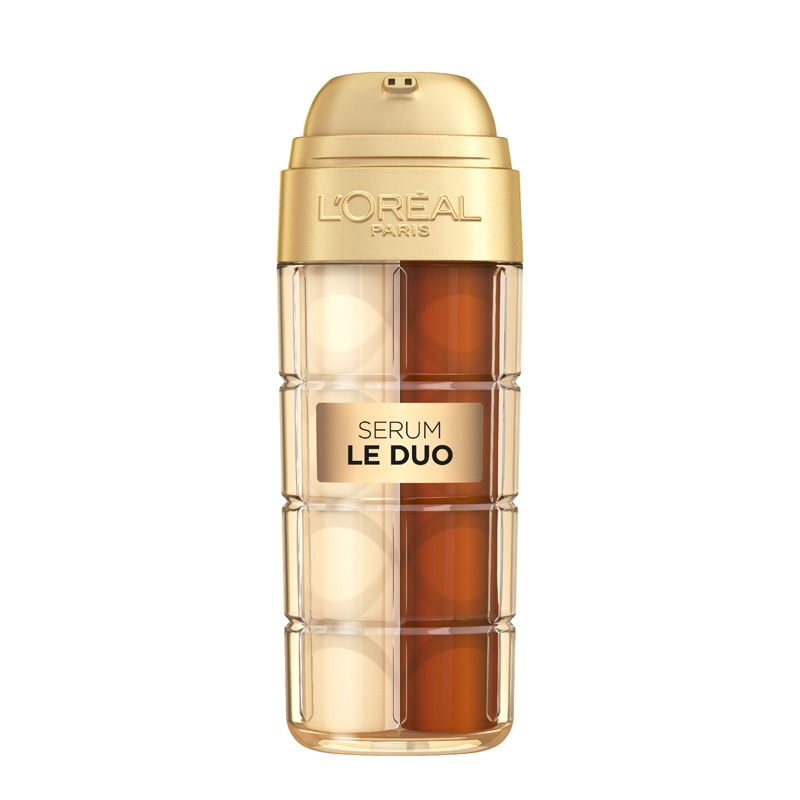 L'Oreal Paris Age Perfect Le Duo Serum Age Defying, Collagen Peptide Booster And Vitamins B3 & C, Instant Firmness, Radiance, Wrinkles Appear Reduced, 30Ml