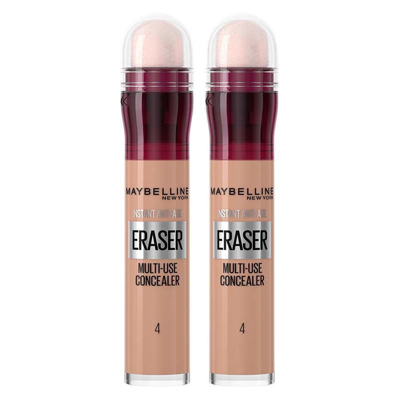 Maybelline DUO Concealer Instant Anti Age Eraser Eye, Dark Circles And Blemish, Ultra Blendable Formula Dermatologist Tested & Suitable For Sensitive Skin 04 Honey