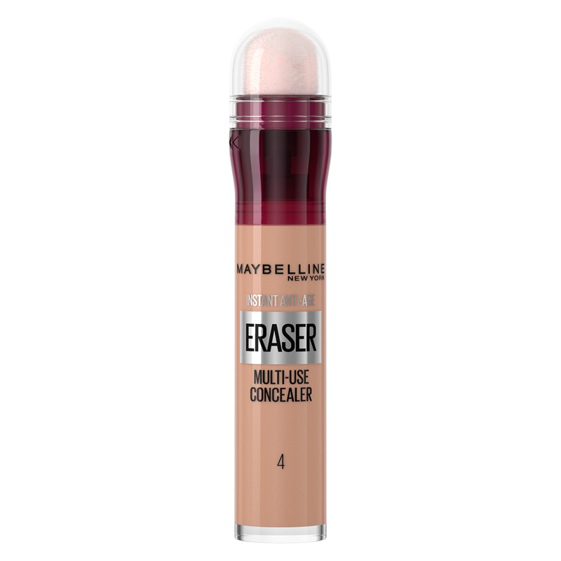 Maybelline Concealer Instant Anti Age Eraser Eye, Dark Circles And Blemish, Ultra Blendable Formula Dermatologist Tested & Suitable For Sensitive Skin 04 Honey