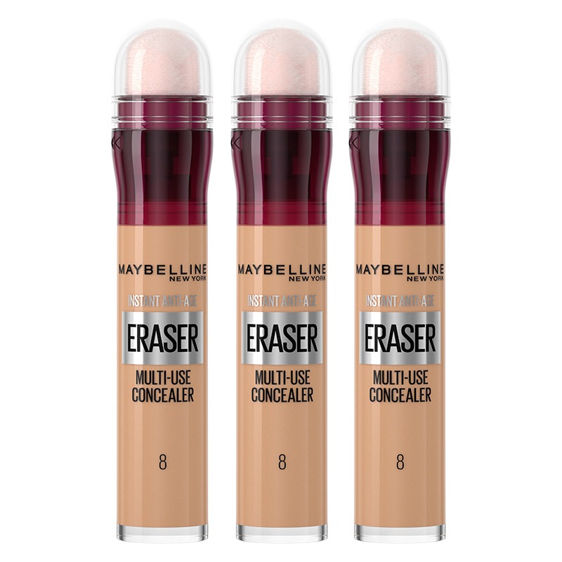 Maybelline TRIPLE Concealer Instant Anti Age Eraser Eye Concealer, Dark Circles And Blemish Concealer, Ultra Blendable Formula 05 Brightene