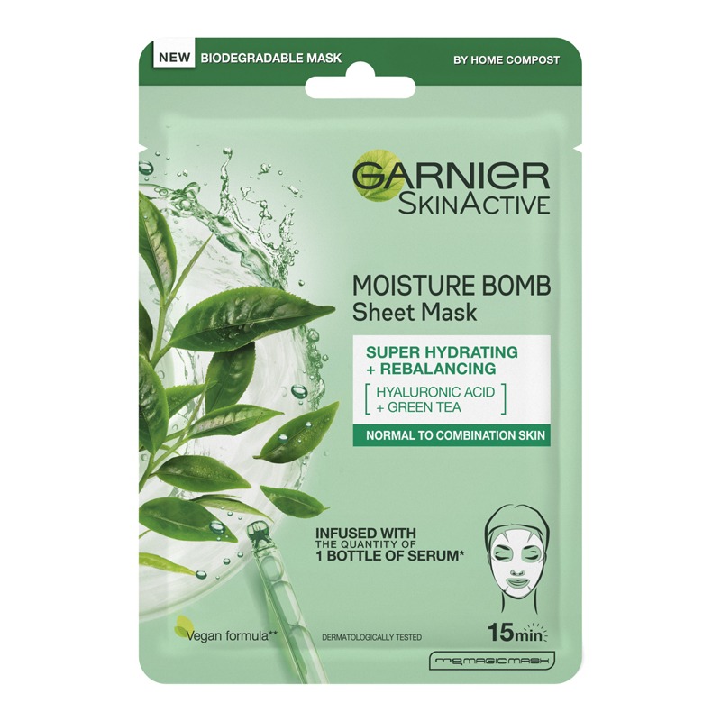Garnier Moisture Bomb - Green Tea