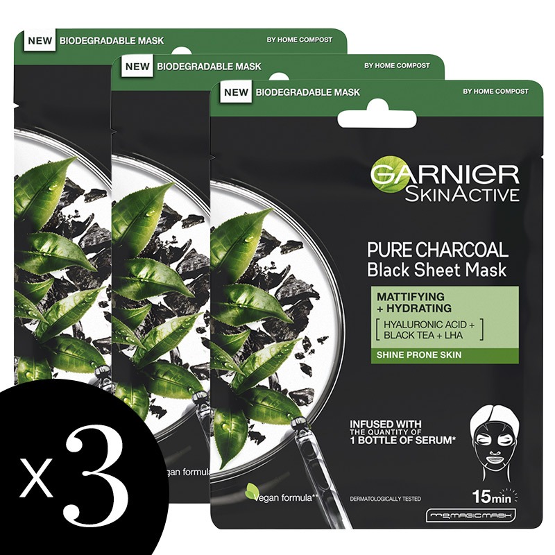 Garnier TRIPLE Pure Charcoal - Black Tea