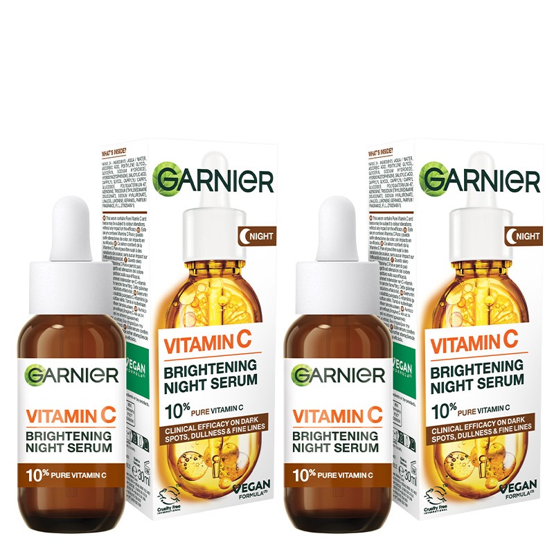 Garnier DOUBLE Targeted Anti Dark Spot Night Serum for Face