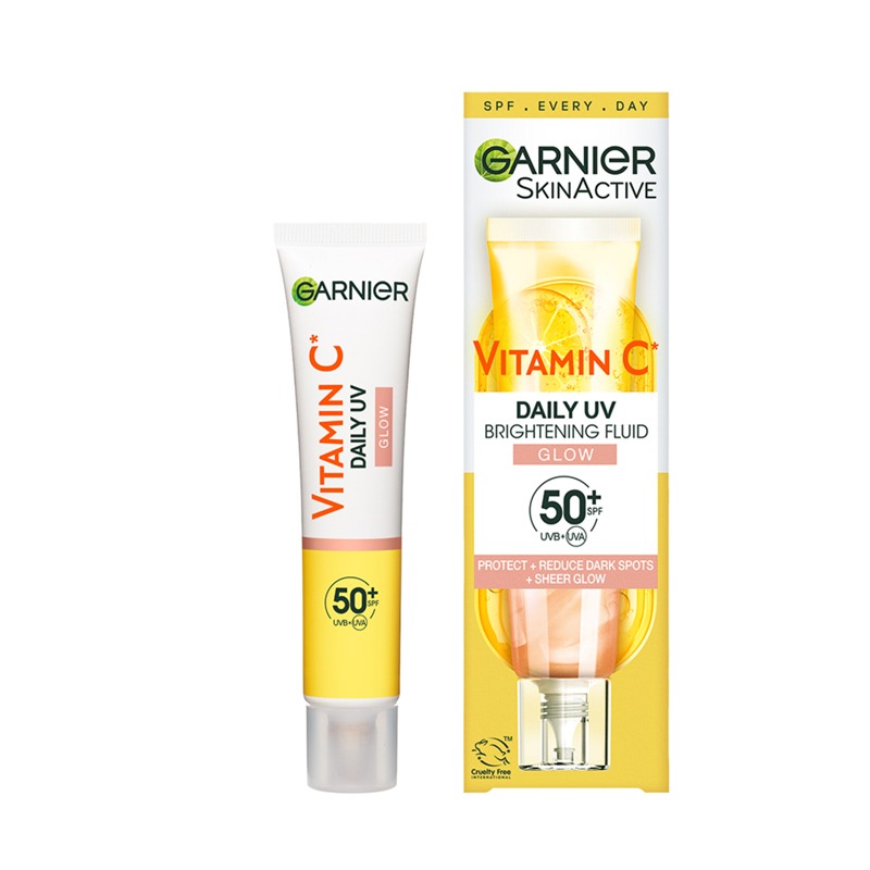 Garnier Vitamin C Daily UV Brightening Fluid Sheer Glow SPF50+