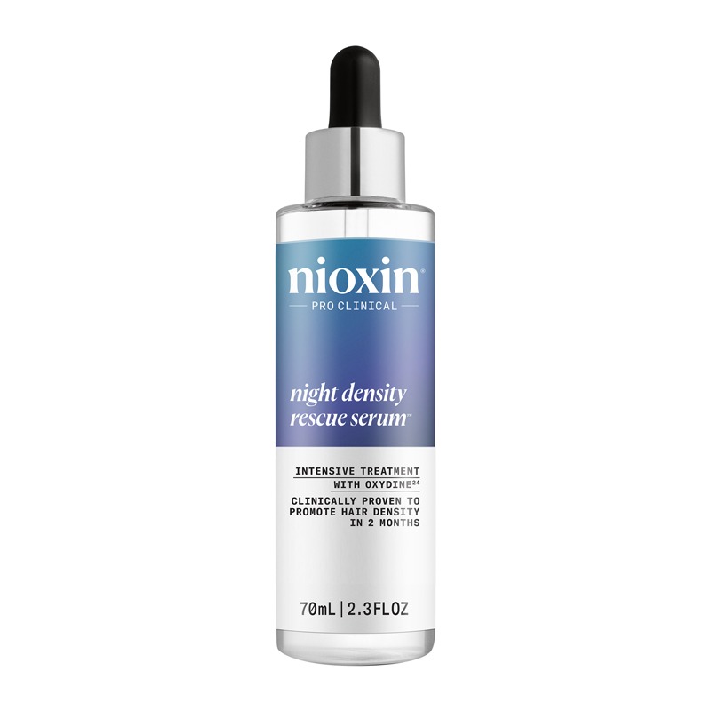 Nioxon Night Density Rescue Serum, Thickening Serum for Optimised Hair Growth, 70ml