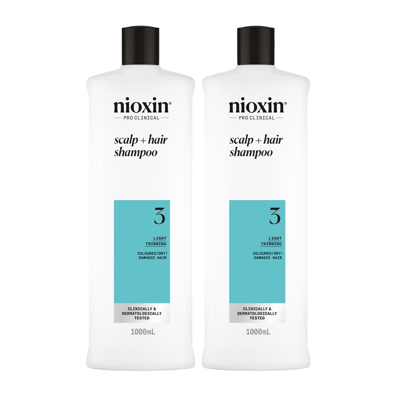 Nioxin DOUBLE Systems Shampoo, System 3 1000ml