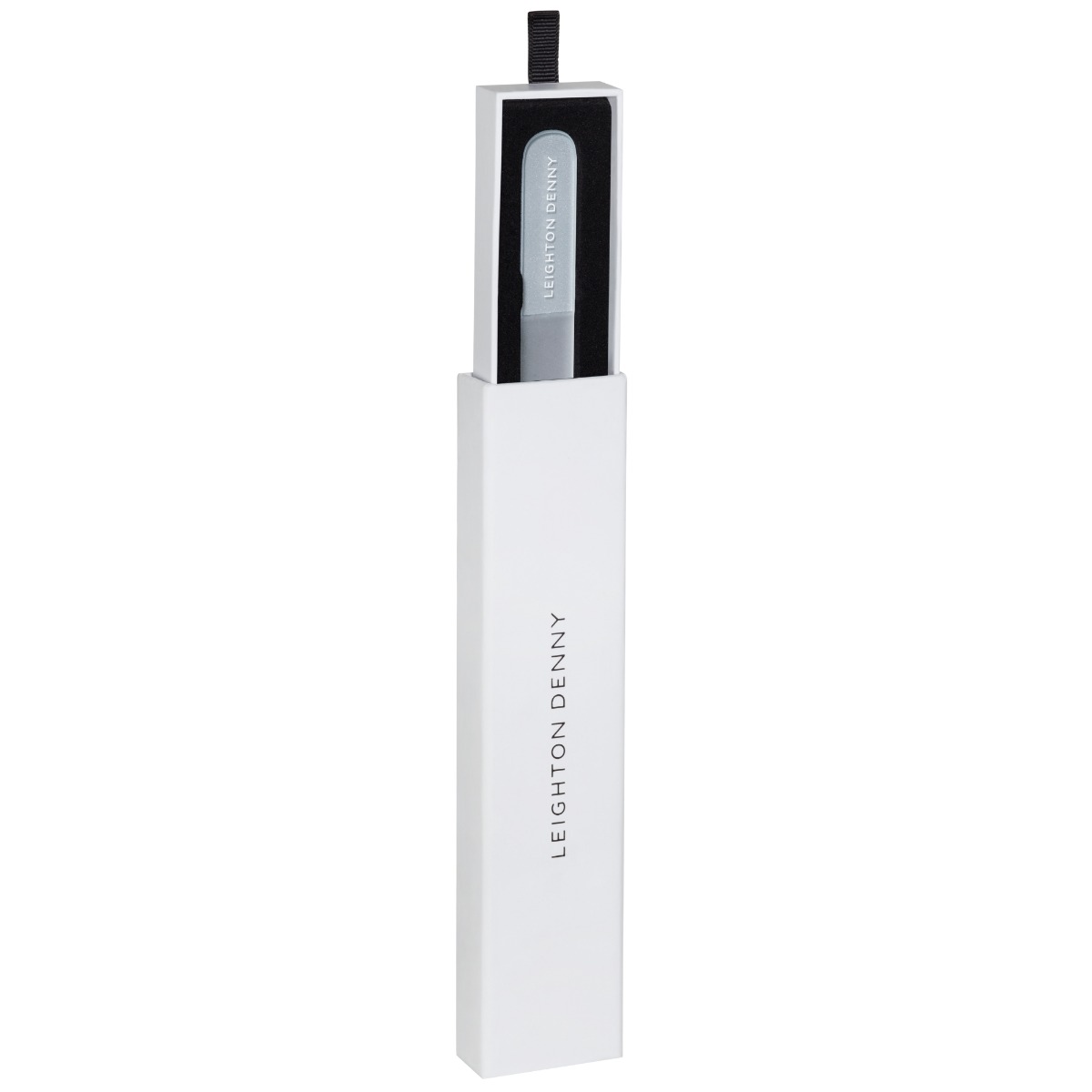 Leighton Denny Large Crystal Nail File (195mm) & Storage Box