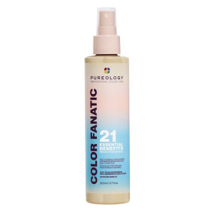 Pureology Color Fanatic Multi-Tasking Spray | 200ml | Lightweight Leave-In Heat Protection | Strengthening, Nourishing, Shine & Hydration | Best For Colour Treated Hair
