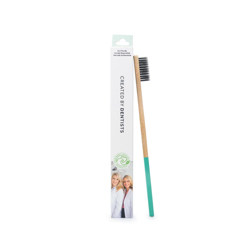 Spotlight Oral Care Bamboo Toothbrush-Jade