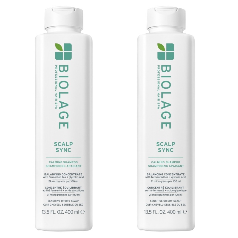 Biolage DOUBLE Scalp Sync Calming Shampoo 400mL