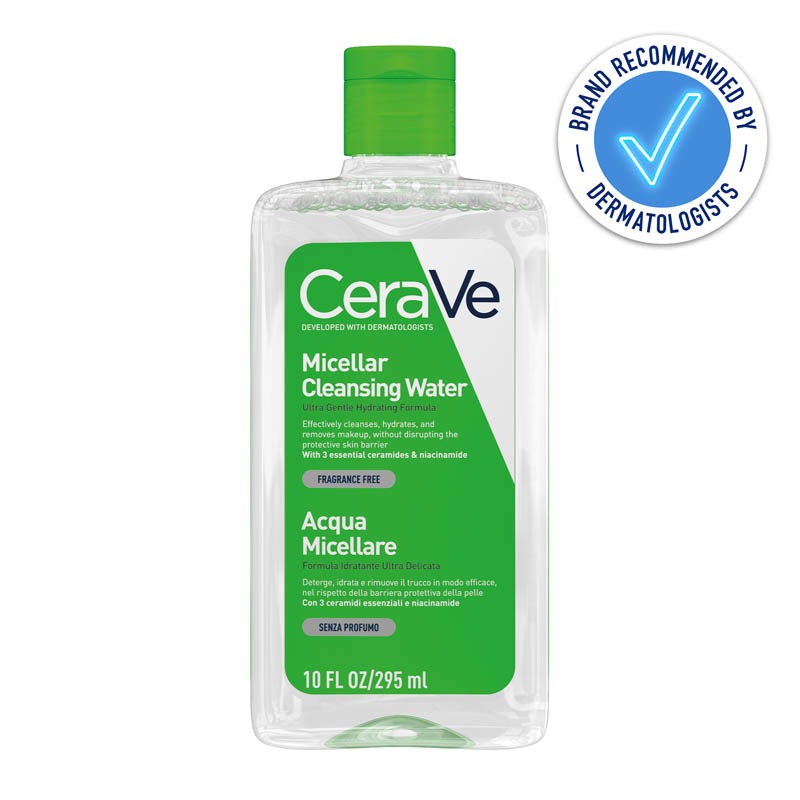 CeraVe Micellar Cleansing Water with Niacinamide for All Skin Types 295ml