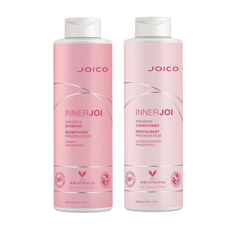 Joico DUO  InnerJoi Preserve Shampoo 1000ml & InnerJoi Preserve Conditioner 1000ml