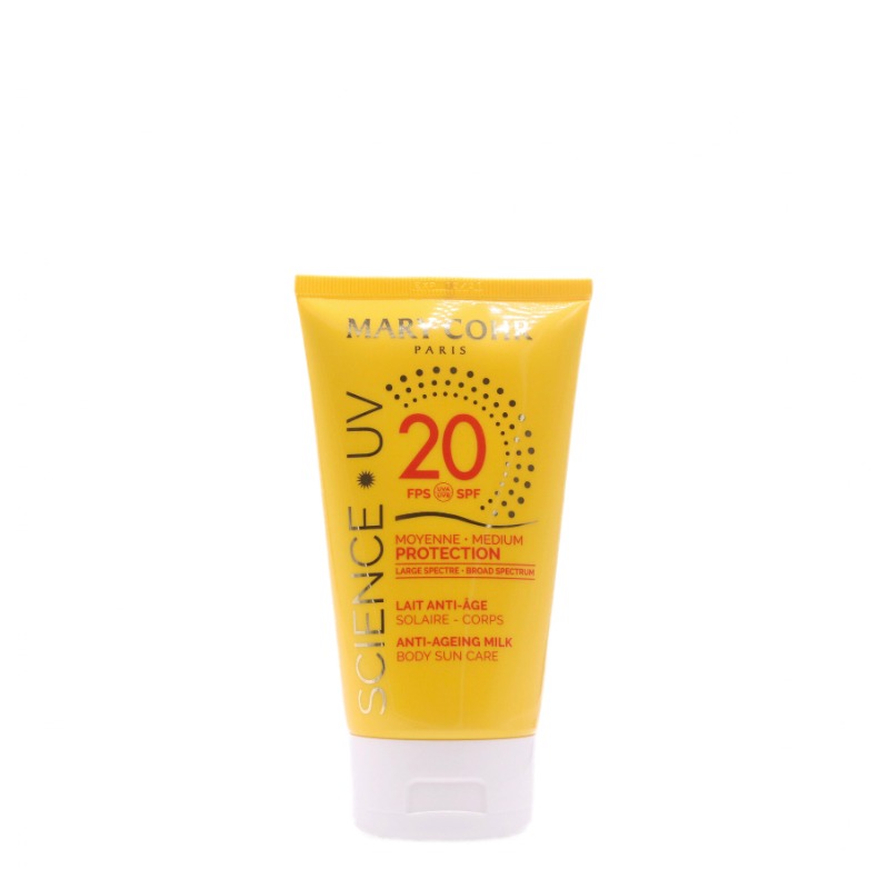 Mary Cohr Anti-Ageing Milk Body Sun Care SPF20 150ml