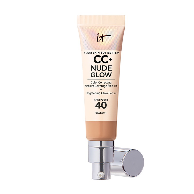 IT Cosmetics Your Skin But Better CC+ Nude Glow with SPF 40 32ml-Medium Tan