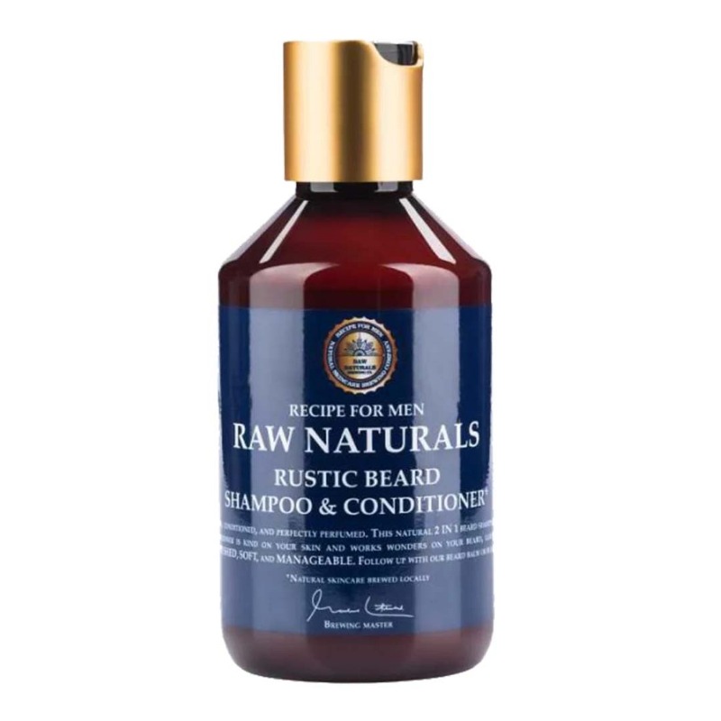 Raw Naturals Rustic Beard Shampoo & Conditioner 250ml