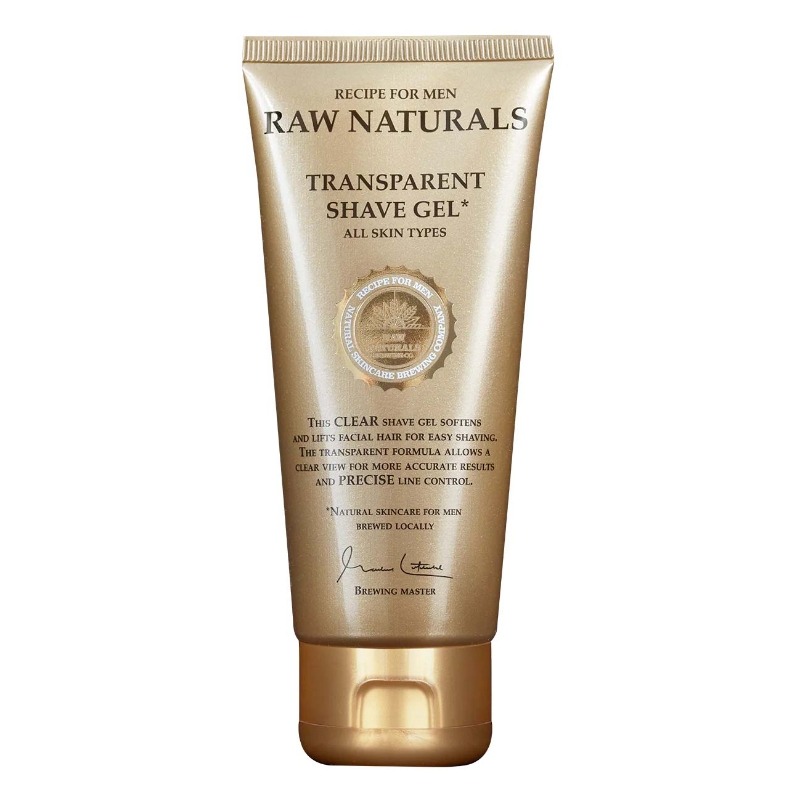 Raw Naturals Transparant Shaving Gel 100ml